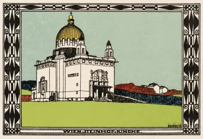 Nr 405 Wien Steinhof Kirche