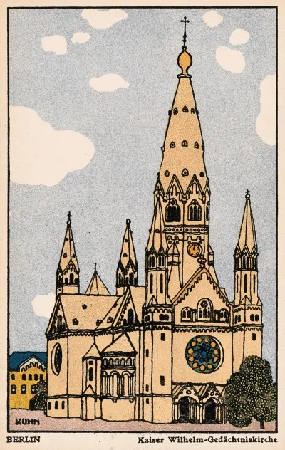 Nr 441 Berlin Kaiser Wilhelm Gedachtniskirche