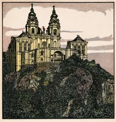 Nr 442 Stift Melk An Der Donau