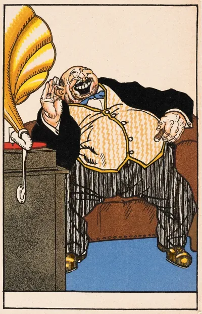 Nr 506 Mann Mit Grammophon
