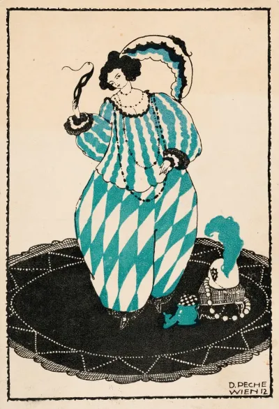 Nr 626 Weiblicher Harlekin
