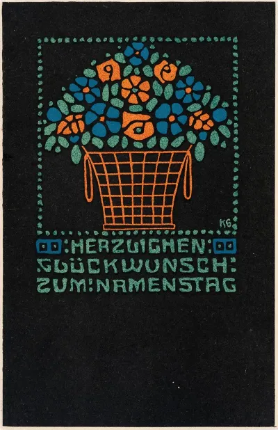 Nr 65 Gluckwunschkarte Zum Namenstag