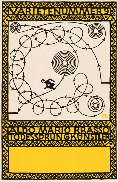 Nr 86 Varietenummer 9 Aldo Mario Brasso Todessprungkunstler