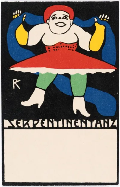 Nr 89 Serpentinentanz