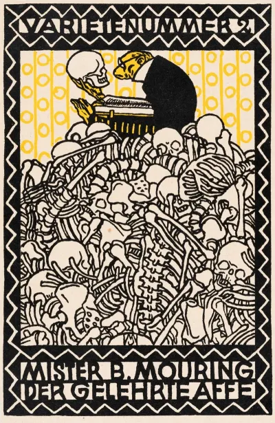 Nr 96 Varietenummer 2 Mr B Mouring Der Gelehrte Affe
