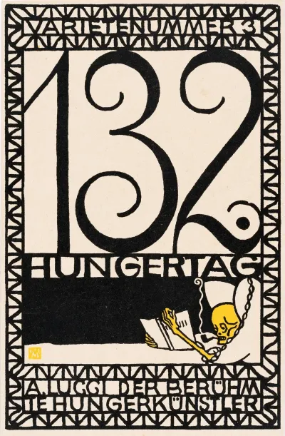 Nr 97 Varietenummer 3 132 Hungertag A Lucci Der Beruhmte Hungerkunstler