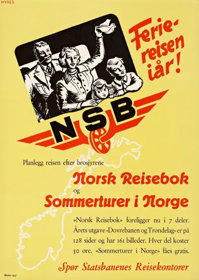 Nsb Feriereisen Iar Planlegg Reisen Efter Brosjyrene Norsk Reisebok Og Sommerturer I Norge