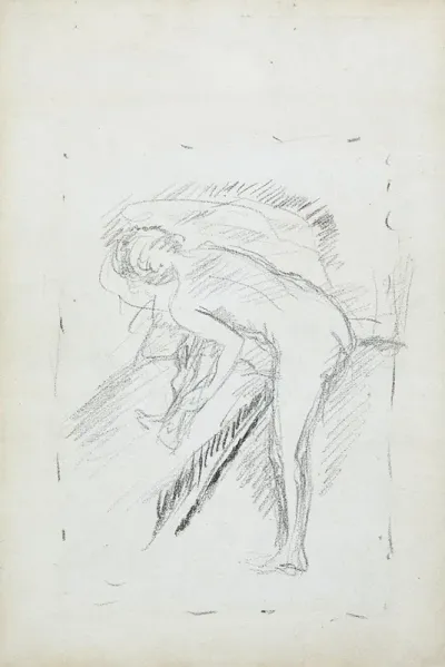 Nu A La Toilette