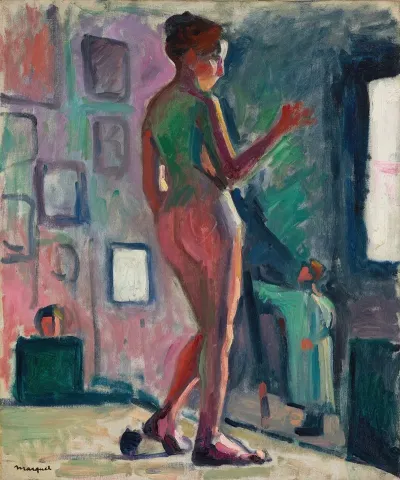 Nu Dans Un Atelier Dami