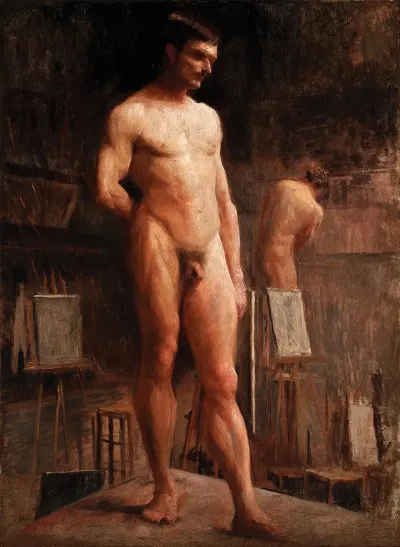 Nu Masculino De Frente