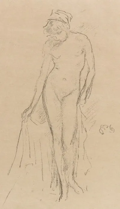 Nude Model Standing