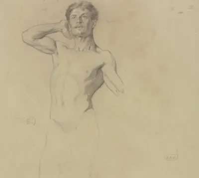 Nude Of A Young Man