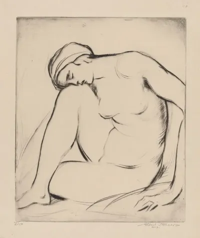 Nude Resting