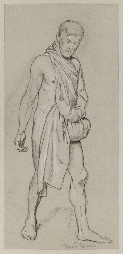 Nude Study Of A Sower