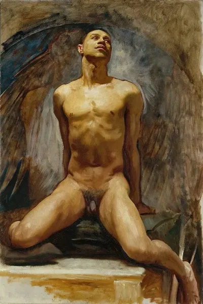 Nude Study Of Thomas E Mckeller