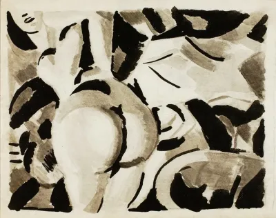 Nude Woman Back View