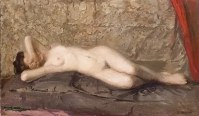 Nude Woman Lying