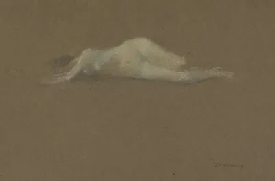 Nude Woman On Her Side