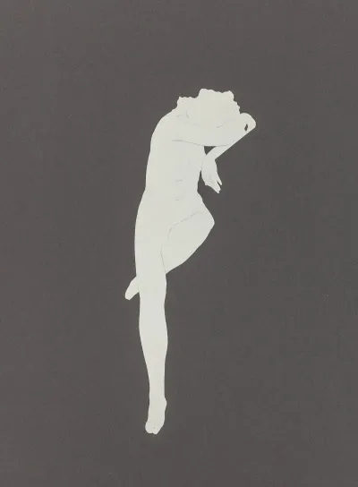 Nude Woman Resting Preliminary Study