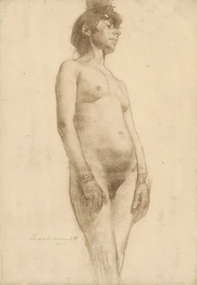 Nude Woman Standing