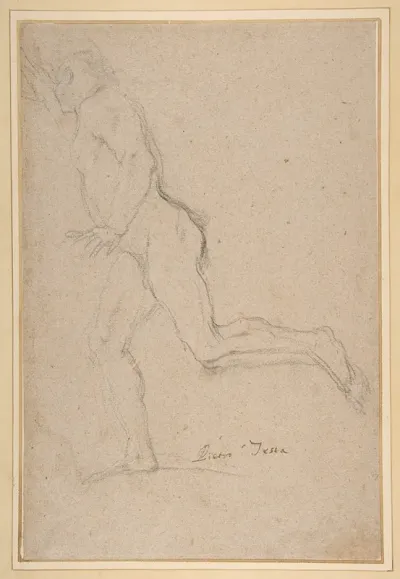 Nude Youth Running