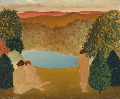 Nudes In Landscape