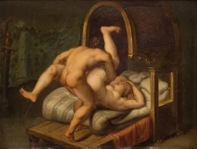 Nuditet Med Mand Og Kvinde