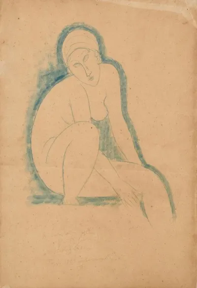 Nudo Seduto