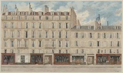 Numeros 126 Et 128 De La Rue Saint Lazare 8eme Arrondissement