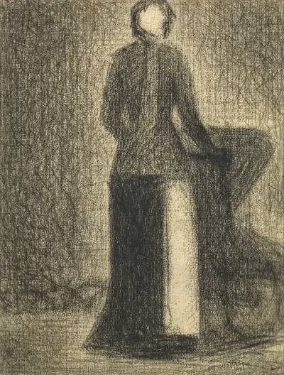 Nurse With A Childs Carriage