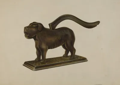 Nutcracker Dog Tray