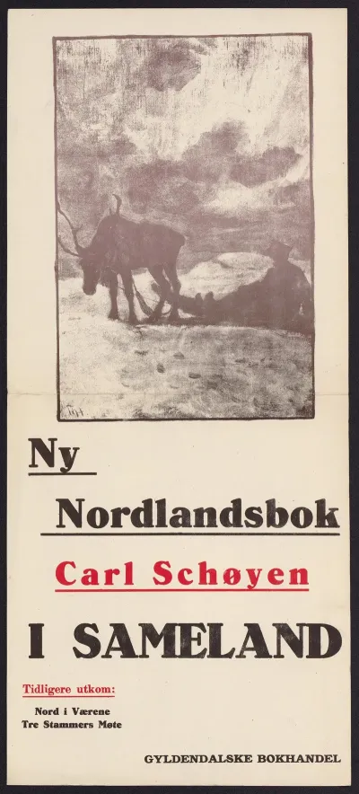Ny Nordlandsbok Carl Schoyen I Sameland