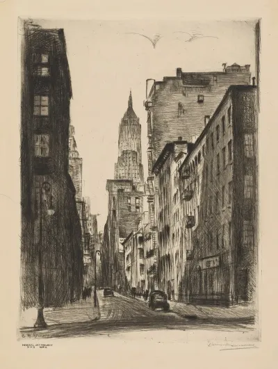 Nyc Street Scene