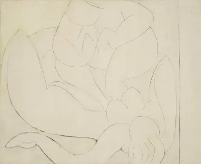 Nymphe Et Faune Esquisse