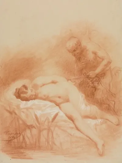 Nymphe Et Faune