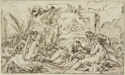 Nymphs And River Gods