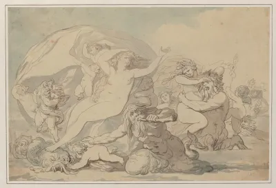 Nymphs And Tritons