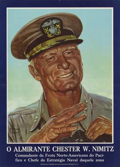 O Almirante Chester W Nimitz