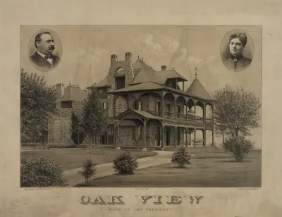 Oak View Also Known As Red Top The Residence Of President Grover Cleveland