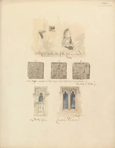 Oare Church Architectural Details