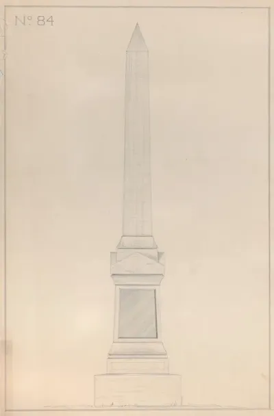 Obelisk Grave Monument No 16