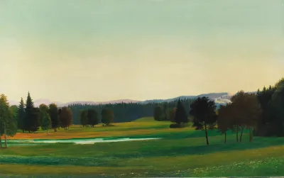 Oberbayerische Landschaft Landschaft Bei Aibling
