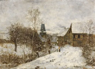 Oberweimar Im Winter