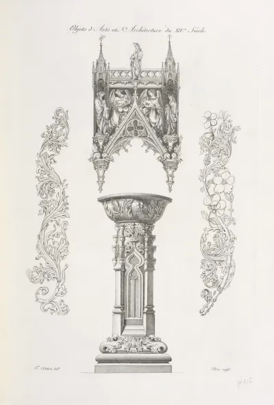 Objets Darts Et Architecture Du Xive Siecle