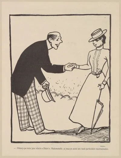 Oblenez Que Votre Pere Relache Desire Mademoiselle Je Vous En Aurai Une Toute Parliculiere Reconnaissance