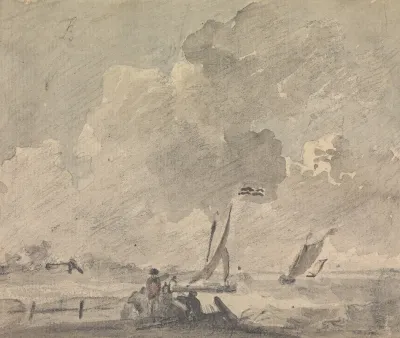 Observing Sailboats From The Shore
