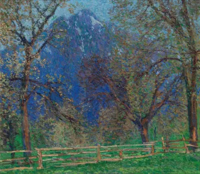 Obstbaume Vor Dem Karren