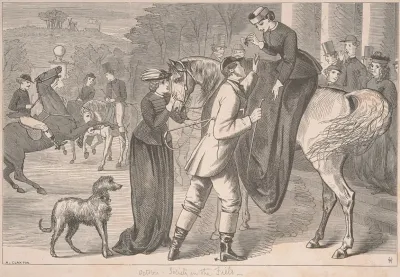 October Society In The Field