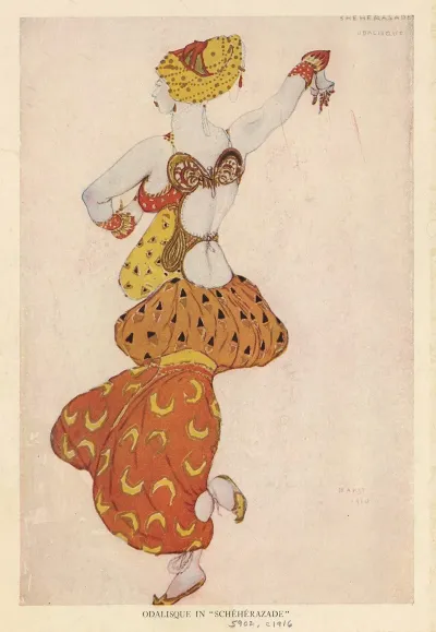 Odalisque In Scheherazade