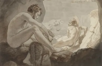 Odysseus Flygter Fra Polyfem 2